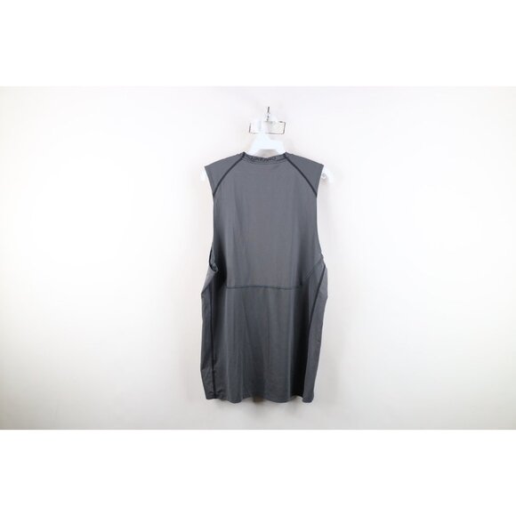 Nike Pro Mens L Slim Fit Big Swoosh Logo Compression Sleeveless Training T-Shirt - Picture 13 of 15